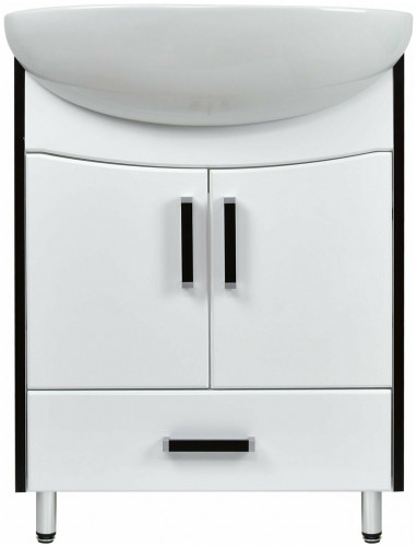 тумба астра 60 doratiz 9911.004, напольная, белая, под умывальник уют 60 в Нижневартовске