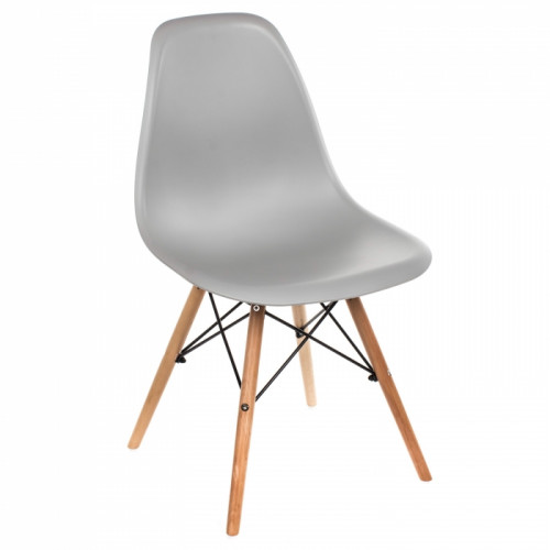 стул деревянный eames pc-015 grey в Нижневартовске