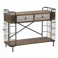 консоль met wood коричневая в Нижневартовске