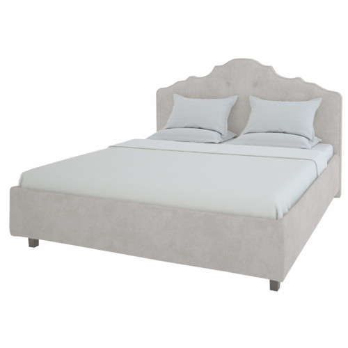 кровать двуспальная 160х200 молочная palace в Нижневартовске