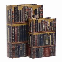 шкатулки-книги, набор из 2 шт. мультиколор в Нижневартовске