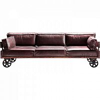 диван railway коричневый в Нижневартовске