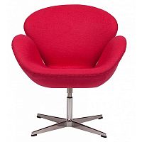 кресло swan красное в Нижневартовске