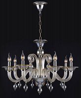 подвесная люстра crystal lux caetano sp8 бежевая в Нижневартовске