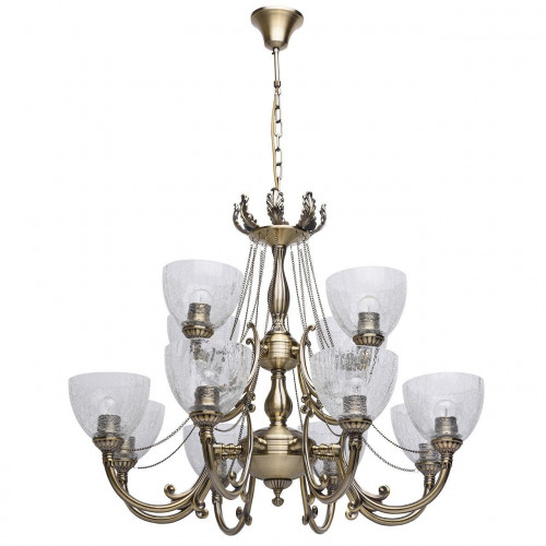 подвесная люстра mw-light аманда 481011712 бронза в Нижневартовске