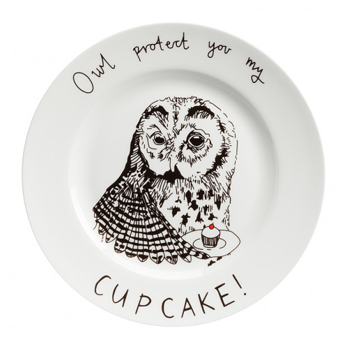 тарелка owl protect you my cup cake в Нижневартовске
