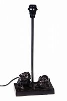 ножка для абажура настольная парочка бульдогов в Нижневартовске