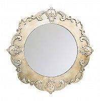 зеркало круглое золотое с объемным рельефом бурбон в Нижневартовске