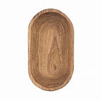 деревянное блюдо овальное глубокое коричневое в Нижневартовске