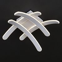 потолочный светодиодный светильник eurosvet assara 90085/4 белый в Нижневартовске