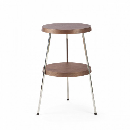 кофейный столик круглый two top коричневый в Нижневартовске