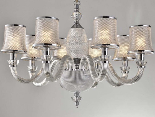 подвесная люстра newport 11508/c хром в Нижневартовске