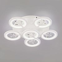 потолочная светодиодная люстра eurosvet albero 90142/6 белый в Нижневартовске