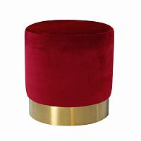 пуф osman красный красный, золото в Нижневартовске