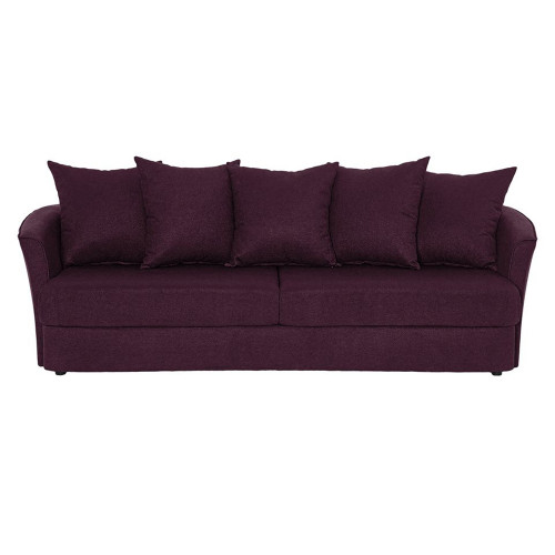 диван california прямой бордовый в Нижневартовске