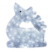 световая фигура оленёнок белый 3d в Нижневартовске