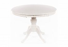 стол деревянный раскладной лилия 106 молочно-белый в Нижневартовске