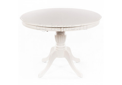 стол деревянный раскладной лилия 106 молочно-белый в Нижневартовске