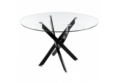 стол стеклянный komo черный в Нижневартовске