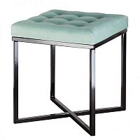 пуф голубой на черном основании в Нижневартовске