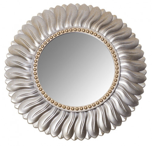 зеркало круглое в молочной раме cheryl в Нижневартовске