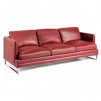 диван personal piel трехместный прямой красный от angel cerda в Нижневартовске