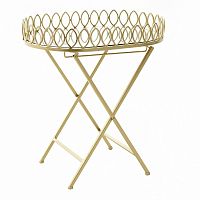 стол-поднос me золотого цвета в Нижневартовске