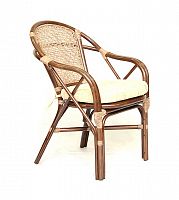 кресло из ротанга simple way (бежево-коричневый) в Нижневартовске