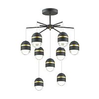 подвесная светодиодная люстра odeon light minion 4118/45cl в Нижневартовске