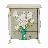 тумбочка kellie серая в Нижневартовске