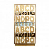 комод «alphabeto birch» 7 ящиков разноцветный в Нижневартовске