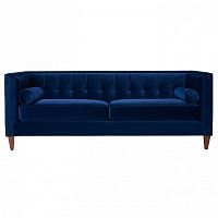 диван jack трехместный прямой синий в Нижневартовске