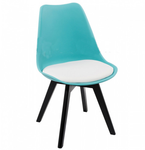 стул деревянный bon голубой в Нижневартовске