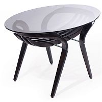 cтол журнальный apriori v подстолье: береза - тон венге, столешница: стекло в Нижневартовске