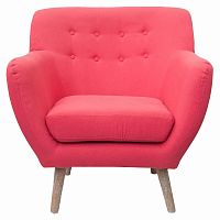 кресло fuller red розовое в Нижневартовске
