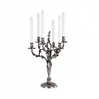 канделябр серебряный резной на 6 свечей renaissance от eichholtz, 62 см в Нижневартовске