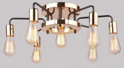 потолочная люстра arte lamp gelo a6001pl-7bk в Нижневартовске