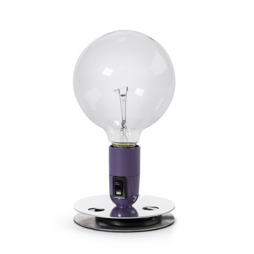 настольный светильник lampadina ed фиолетовый в Нижневартовске