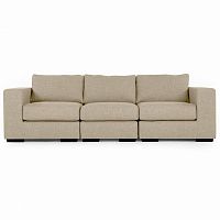 диван morti трехместный прямой бежевый в Нижневартовске