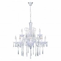 дизайнерская подвесная люстра spot light rosano 5193120 белая в Нижневартовске