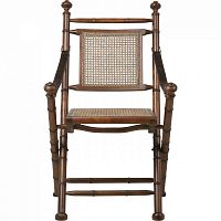 стул складной colonial коричневый в Нижневартовске