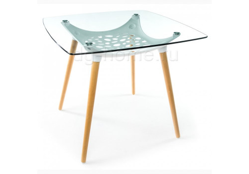 стол стеклянный pt-m89 коричневый в Нижневартовске