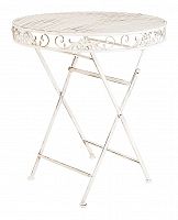 складной столик для завтрака шербур (белый антик) в Нижневартовске