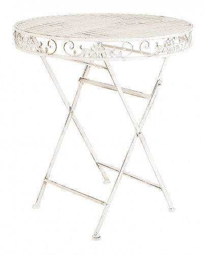 складной столик для завтрака шербур (белый антик) в Нижневартовске