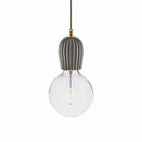 подвесной светильник beton rib gray brass в Нижневартовске