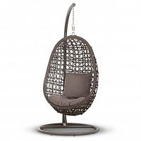 флоренция подвесное кресло темно - коричневое в Нижневартовске