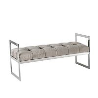 банкетка domani хром серая в Нижневартовске