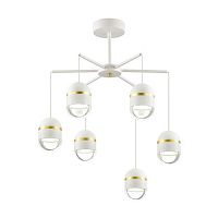 подвесная светодиодная люстра odeon light minion 4117/30cl в Нижневартовске