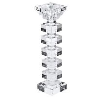 подсвечник хрустальный квадратный вавилон vavilon, 24 см в Нижневартовске