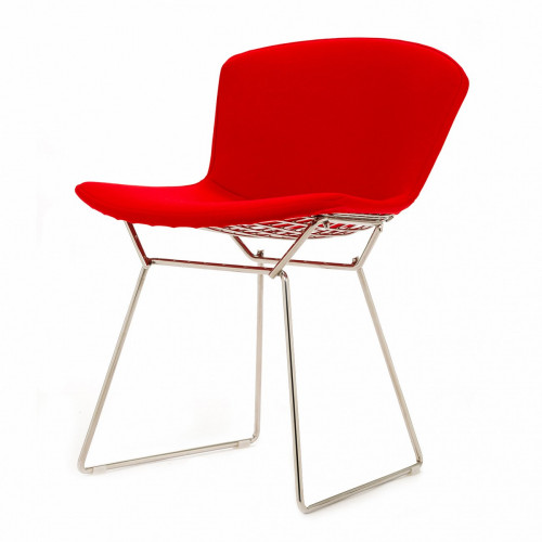 стул bertoia с обивкой красный в Нижневартовске